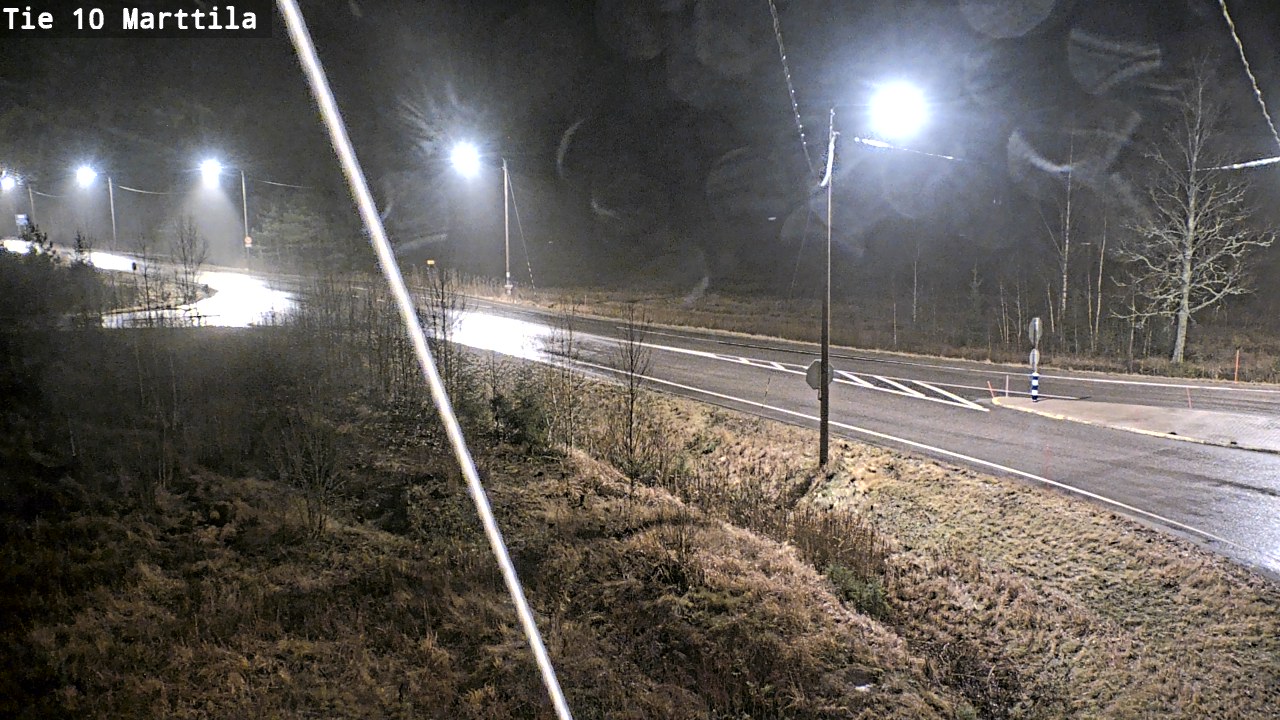 Weather Camera Image Väg 10 S:t Mårtens, Marttila, Varsinais-Suomi