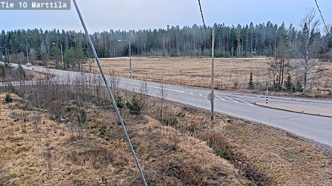 Weather Camera Image Road 10 Marttila, Marttila, Varsinais-Suomi