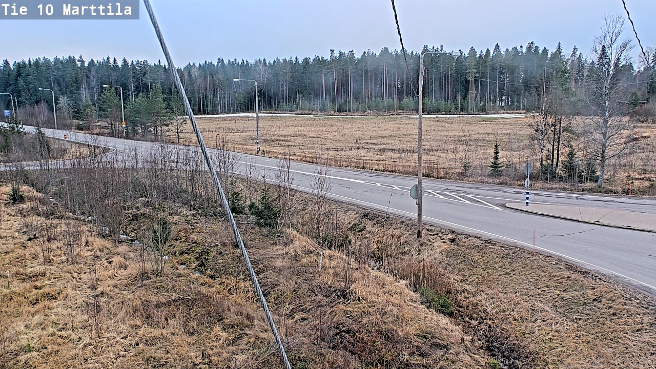 Weather Camera Image Road 10 Marttila, Marttila, Varsinais-Suomi