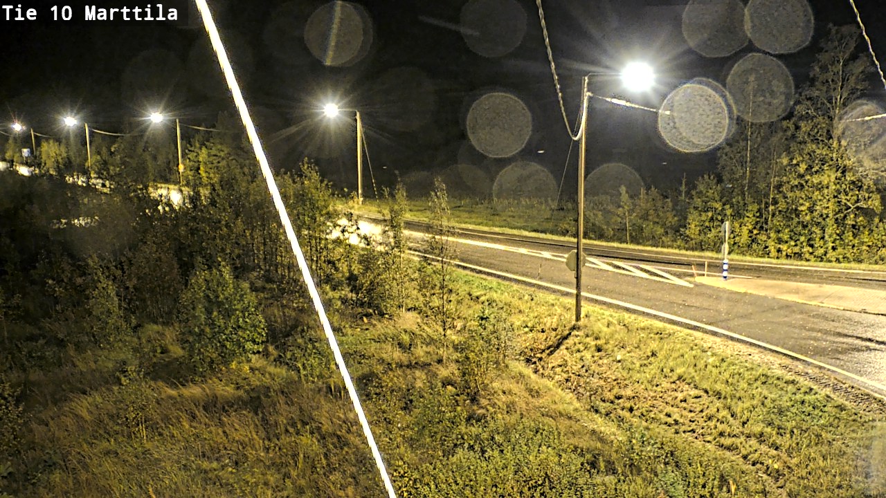 Weather Camera Image Väg 10 S:t Mårtens, Marttila, Varsinais-Suomi