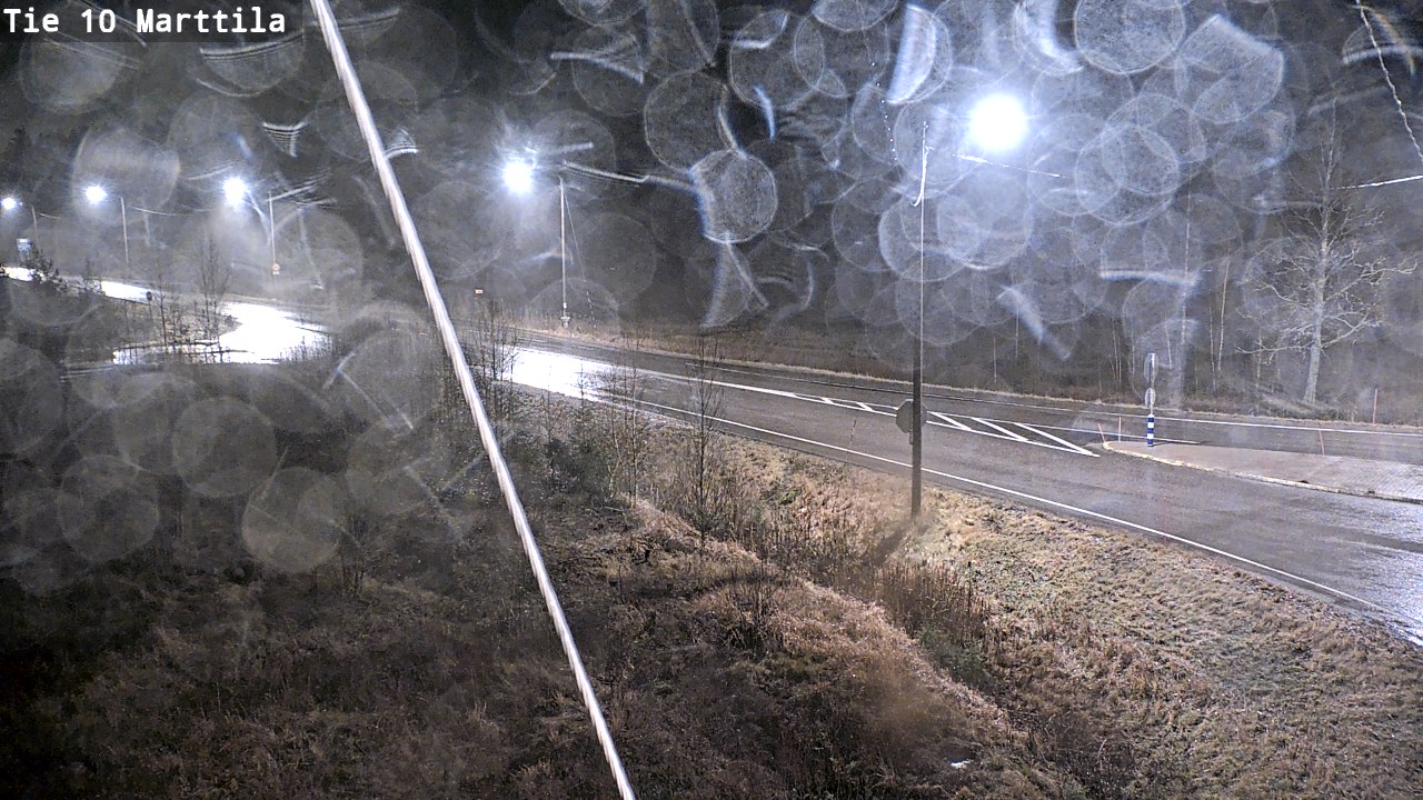 Weather Camera Image Väg 10 S:t Mårtens, Marttila, Varsinais-Suomi