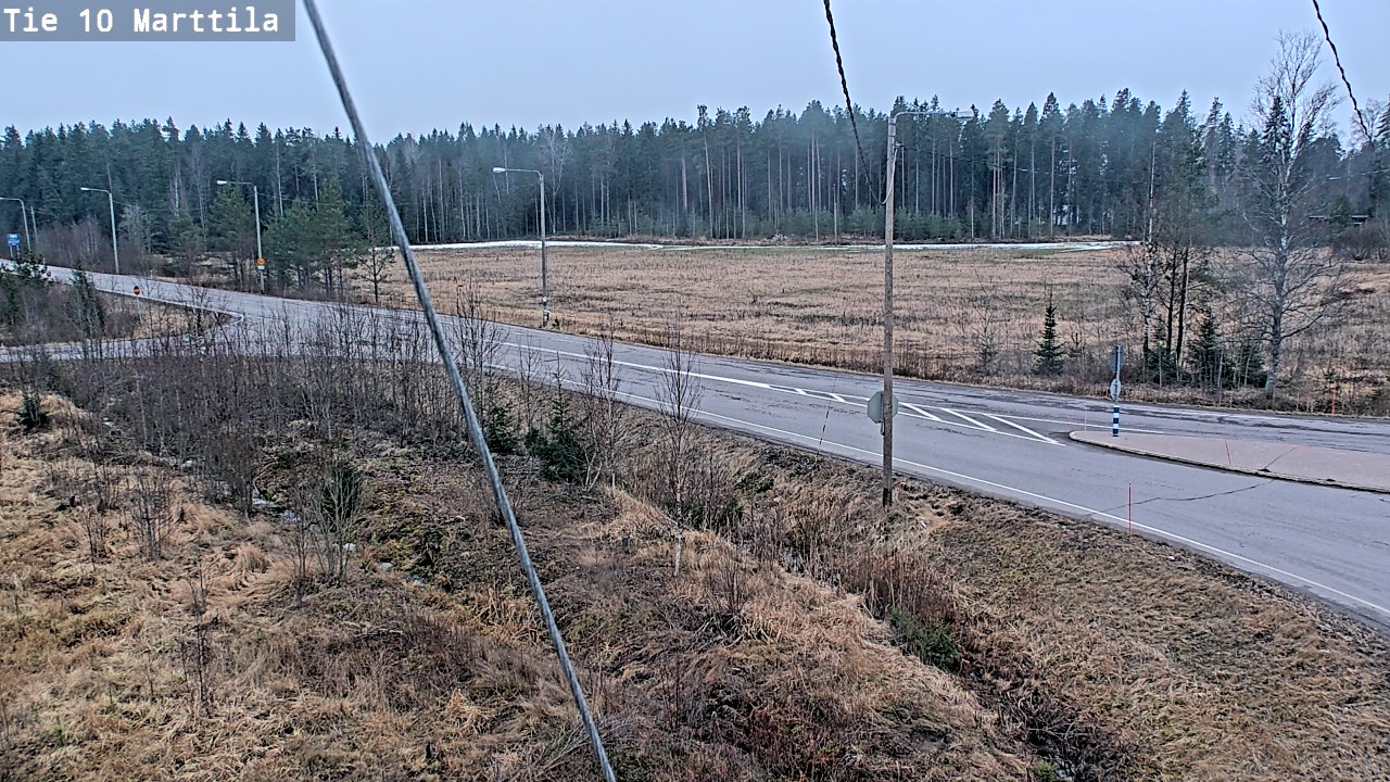 Weather Camera Image Road 10 Marttila, Marttila, Varsinais-Suomi