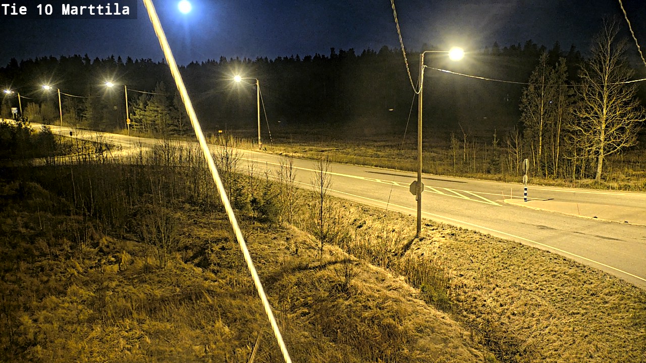 Weather Camera Image Road 10 Marttila, Marttila, Varsinais-Suomi