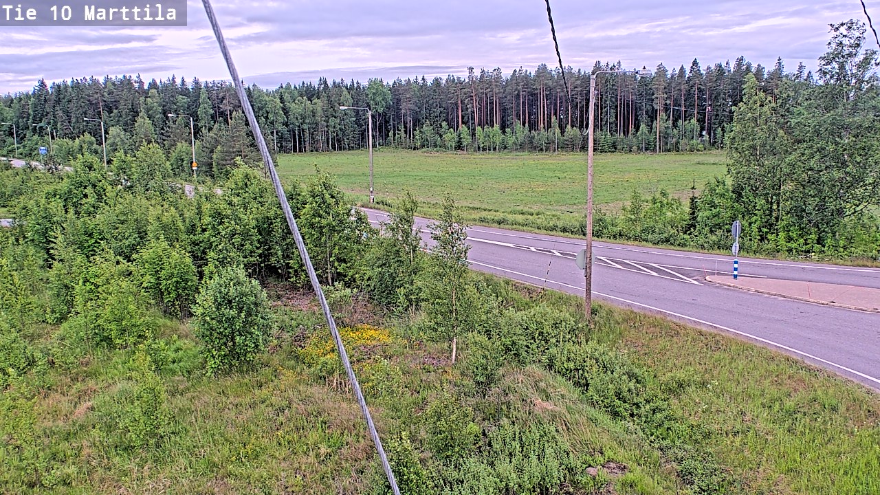 Weather Camera Image Road 10 Marttila, Marttila, Varsinais-Suomi