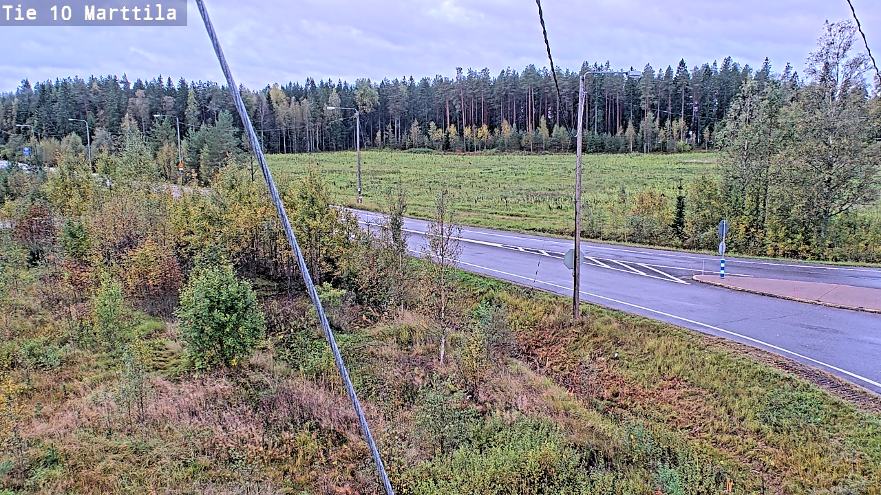 Weather Camera Image Road 10 Marttila, Marttila, Varsinais-Suomi