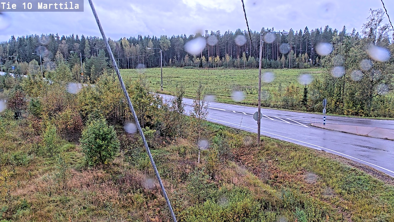 Weather Camera Image Väg 10 S:t Mårtens, Marttila, Varsinais-Suomi