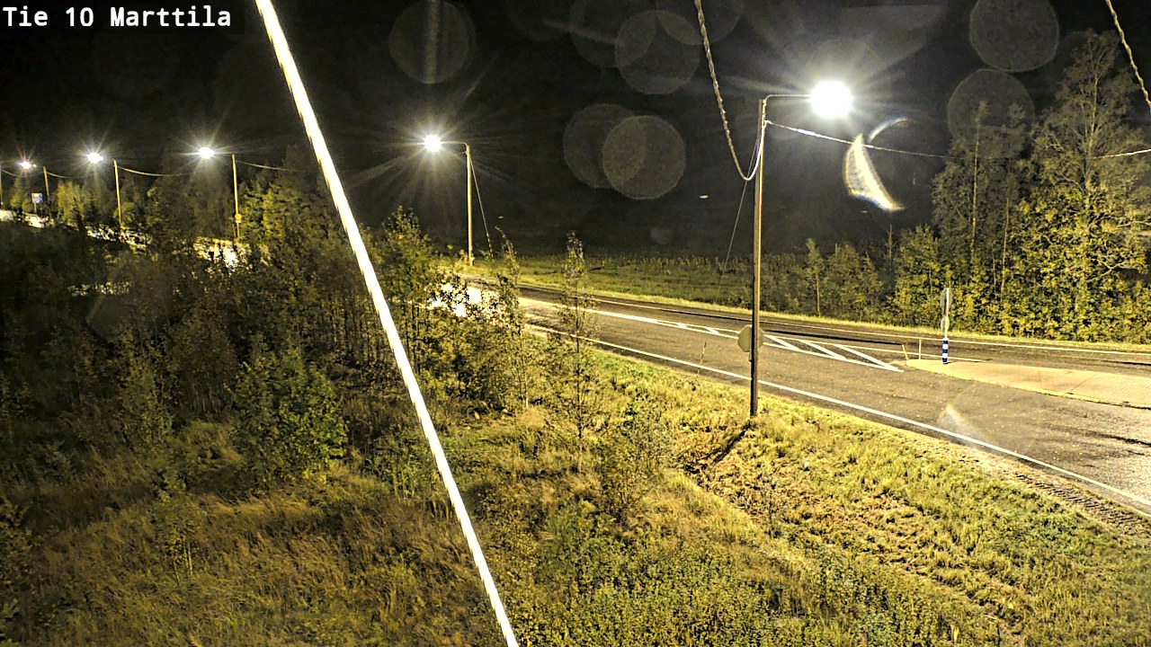 Weather Camera Image Väg 10 S:t Mårtens, Marttila, Varsinais-Suomi