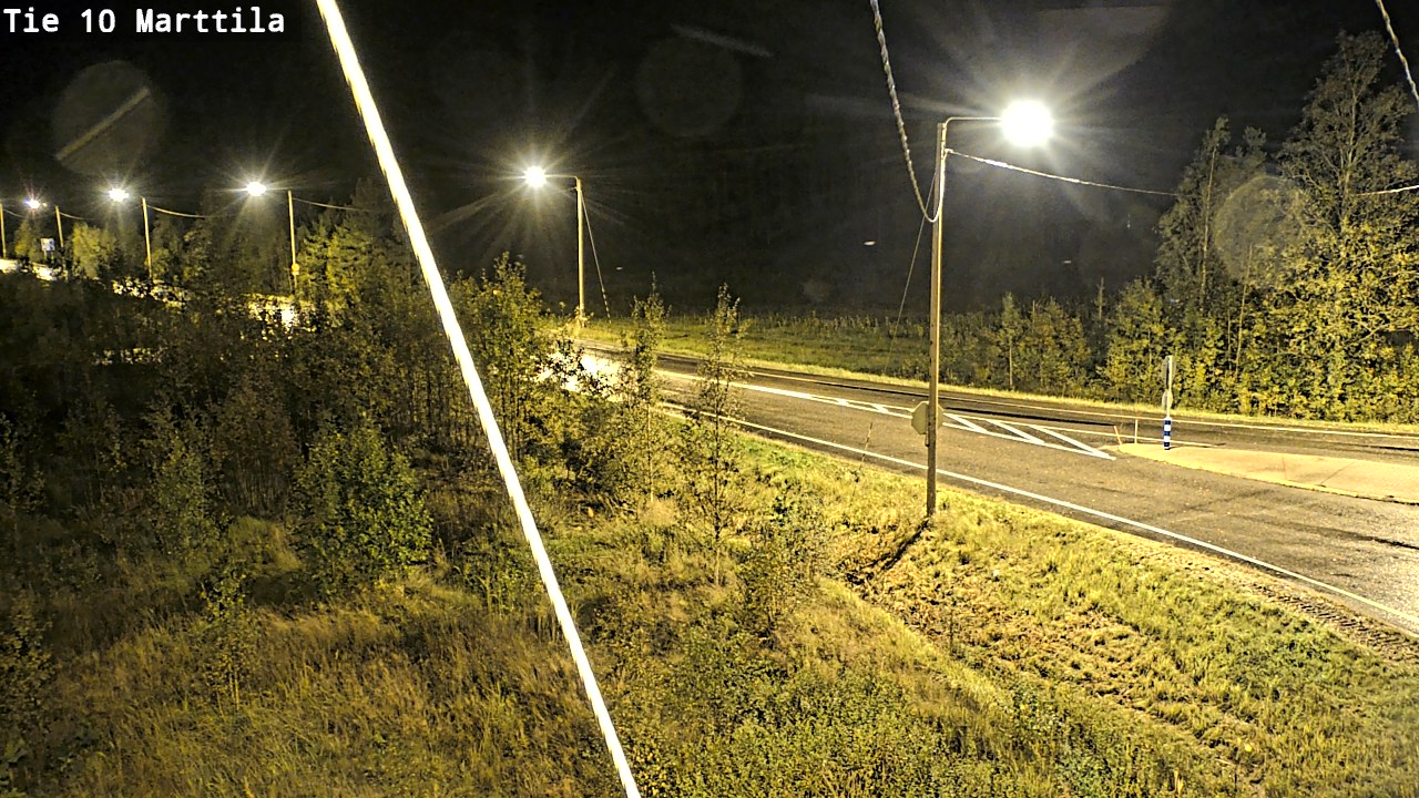 Weather Camera Image Väg 10 S:t Mårtens, Marttila, Varsinais-Suomi