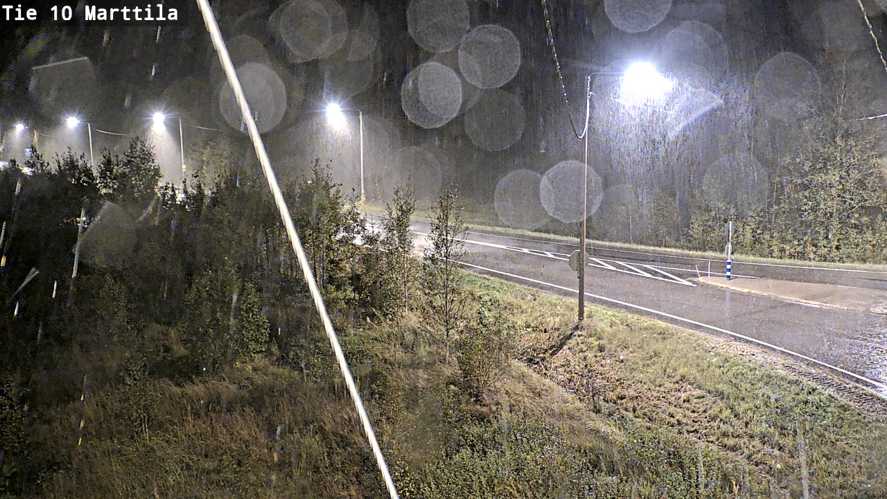 Weather Camera Image Väg 10 S:t Mårtens, Marttila, Varsinais-Suomi