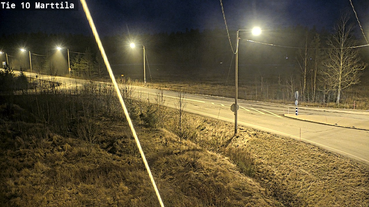 Weather Camera Image Road 10 Marttila, Marttila, Varsinais-Suomi