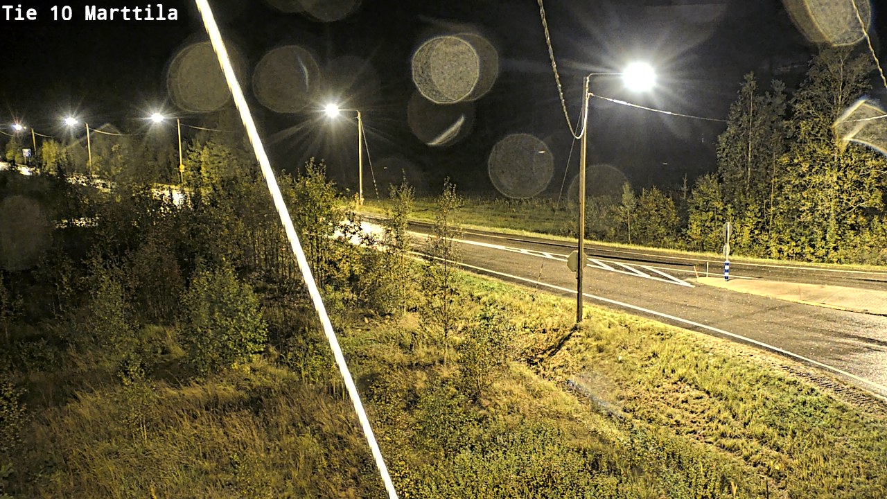Weather Camera Image Väg 10 S:t Mårtens, Marttila, Varsinais-Suomi