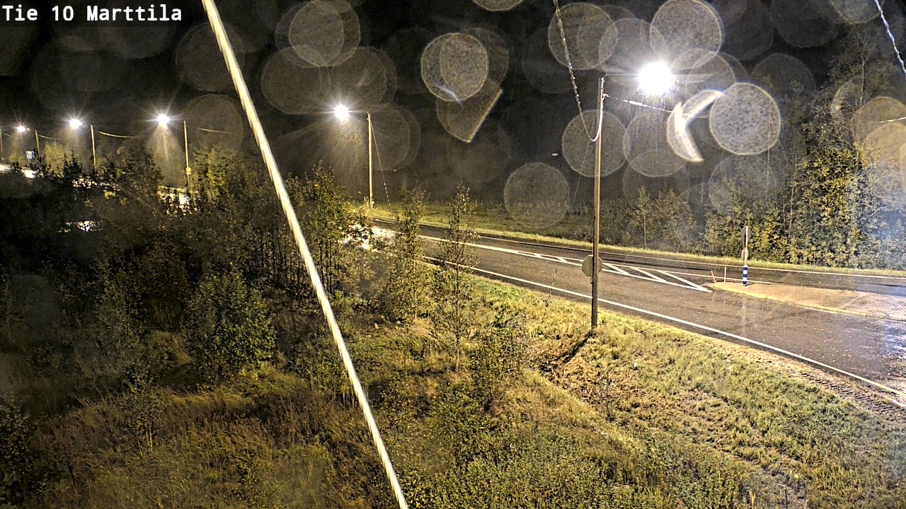 Weather Camera Image Väg 10 S:t Mårtens, Marttila, Varsinais-Suomi