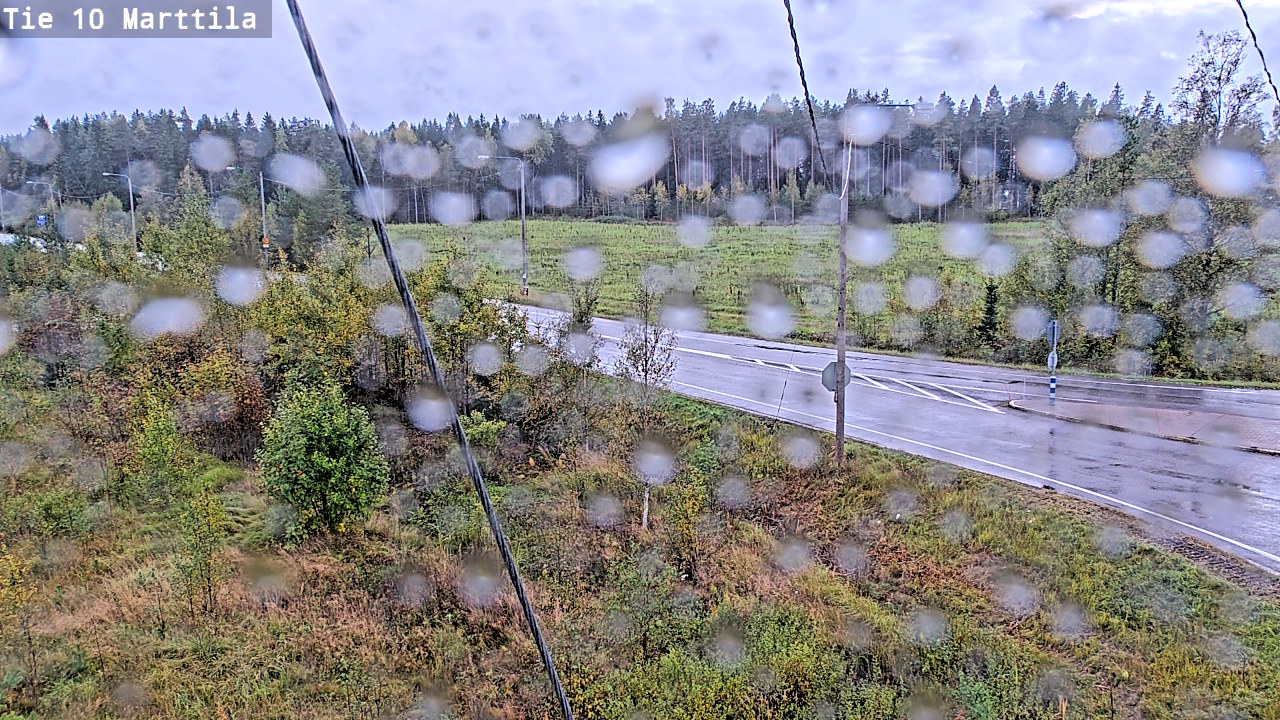 Weather Camera Image Väg 10 S:t Mårtens, Marttila, Varsinais-Suomi