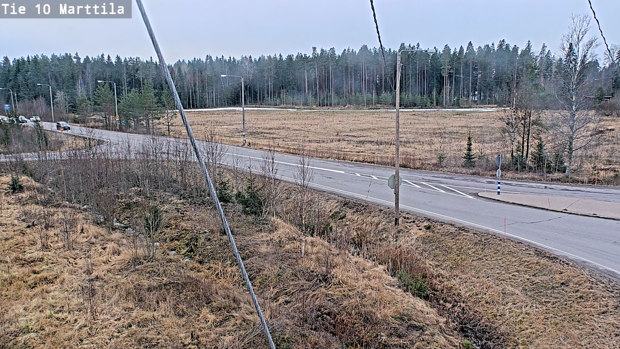 Weather Camera Image Road 10 Marttila, Marttila, Varsinais-Suomi