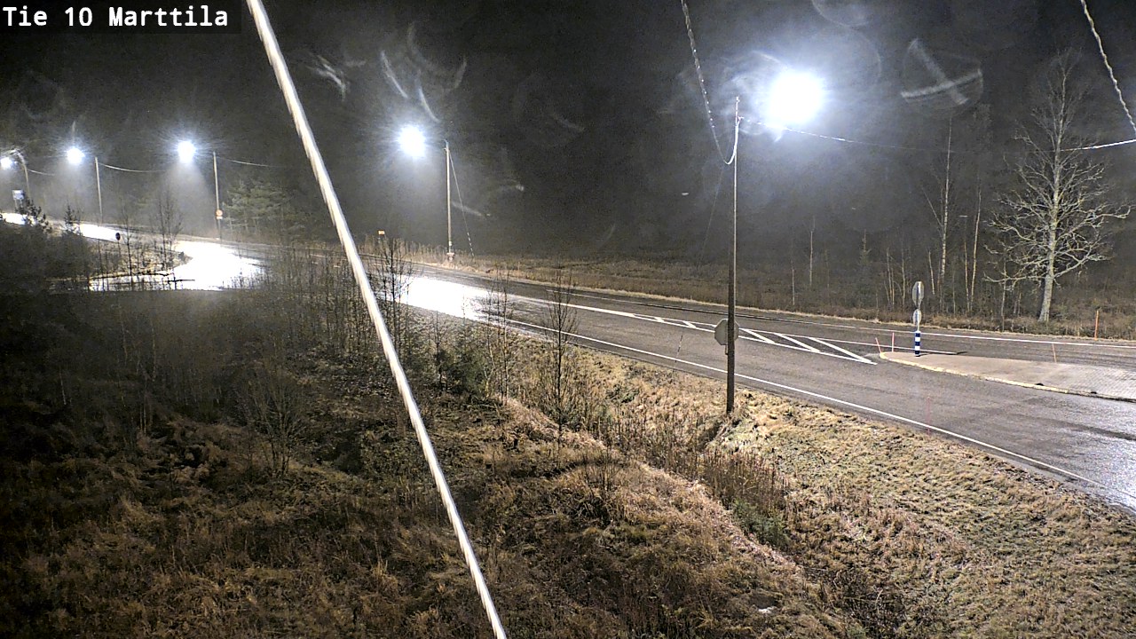 Weather Camera Image Väg 10 S:t Mårtens, Marttila, Varsinais-Suomi