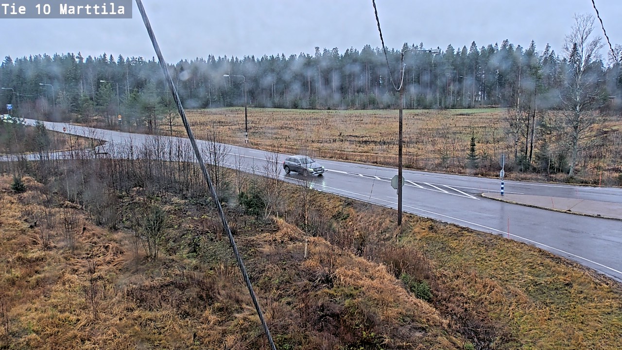 Weather Camera Image Road 10 Marttila, Marttila, Varsinais-Suomi