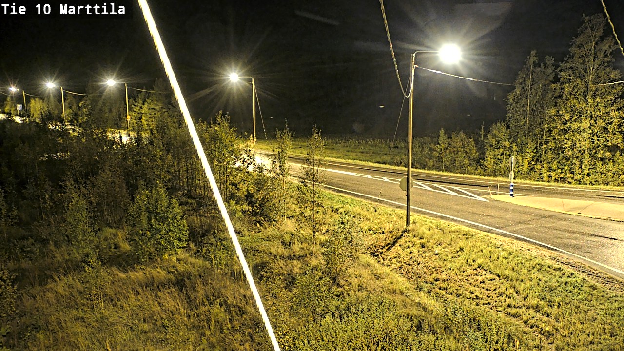 Weather Camera Image Väg 10 S:t Mårtens, Marttila, Varsinais-Suomi