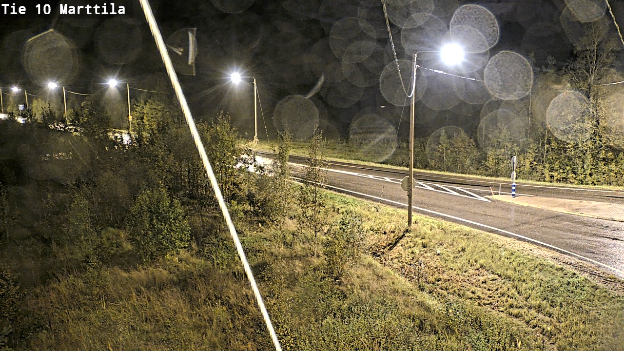 Weather Camera Image Väg 10 S:t Mårtens, Marttila, Varsinais-Suomi