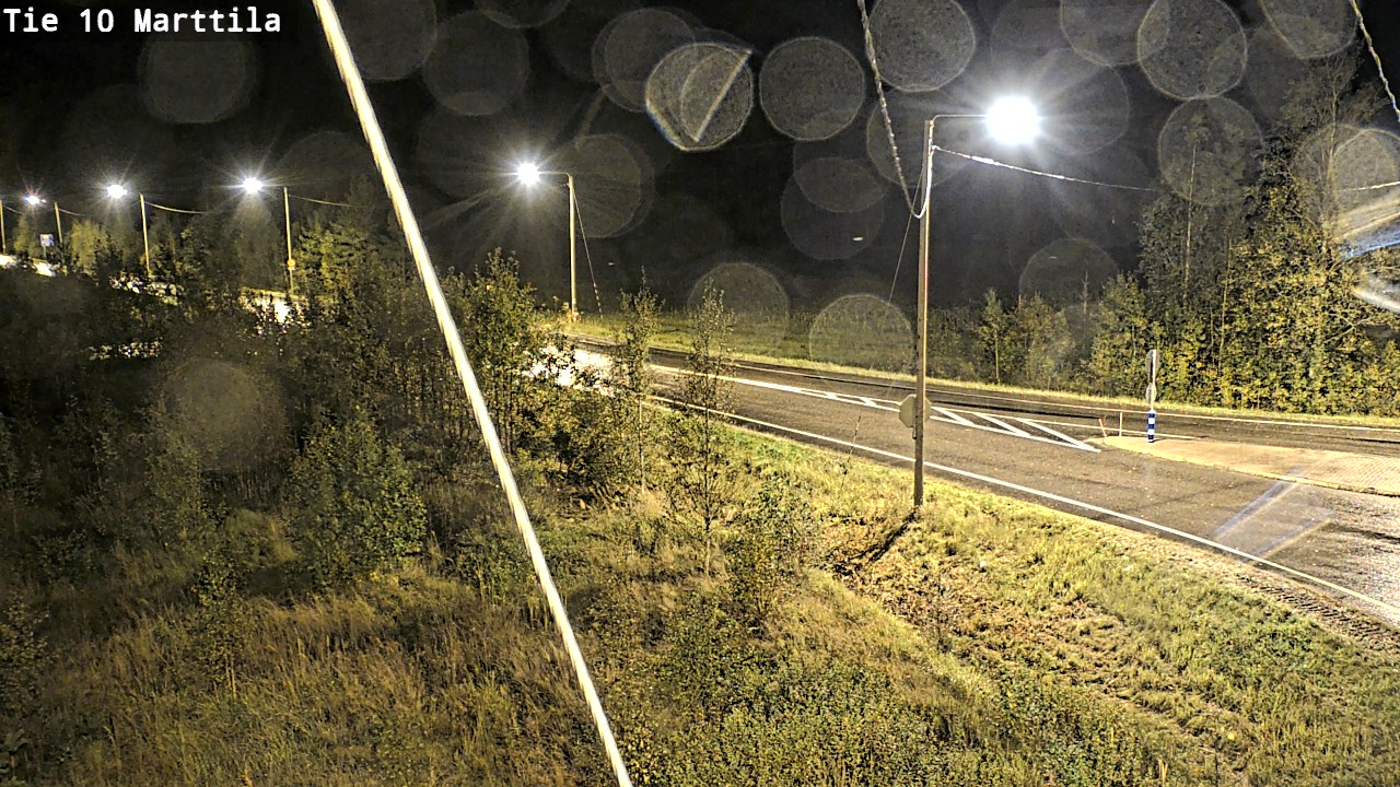 Weather Camera Image Väg 10 S:t Mårtens, Marttila, Varsinais-Suomi