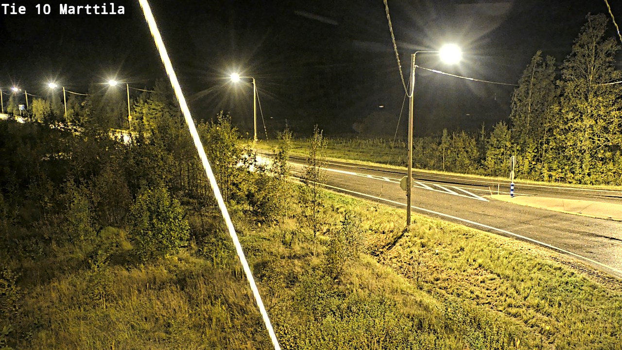 Weather Camera Image Väg 10 S:t Mårtens, Marttila, Varsinais-Suomi