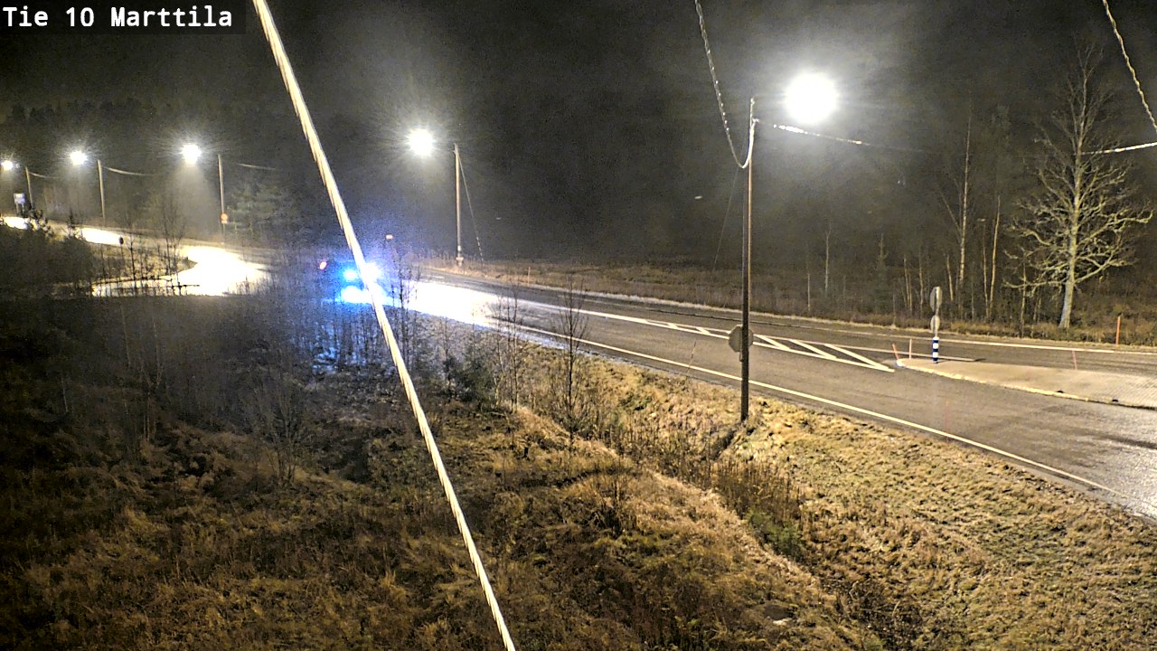 Weather Camera Image Väg 10 S:t Mårtens, Marttila, Varsinais-Suomi