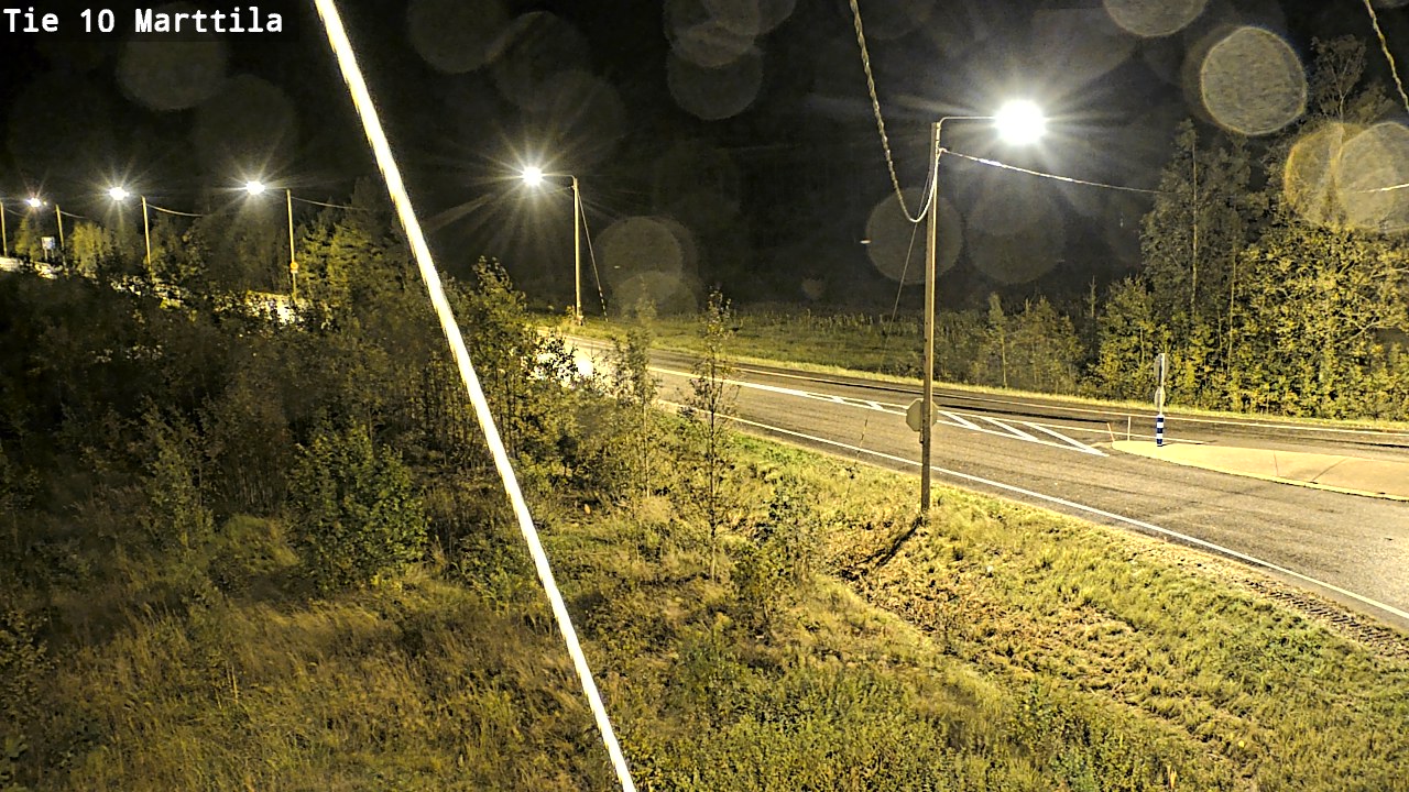 Weather Camera Image Väg 10 S:t Mårtens, Marttila, Varsinais-Suomi