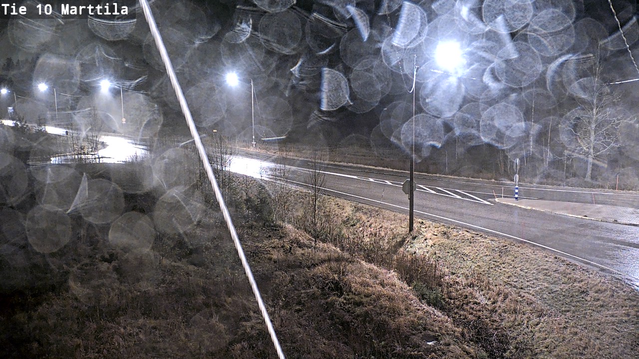 Weather Camera Image Väg 10 S:t Mårtens, Marttila, Varsinais-Suomi