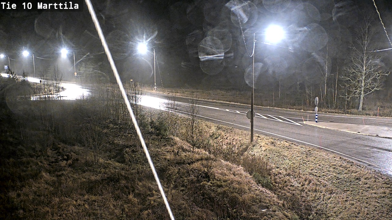 Weather Camera Image Väg 10 S:t Mårtens, Marttila, Varsinais-Suomi