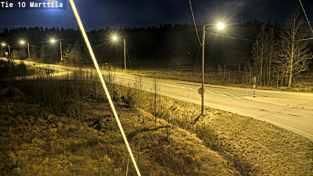 Weather Camera Image Road 10 Marttila, Marttila, Varsinais-Suomi