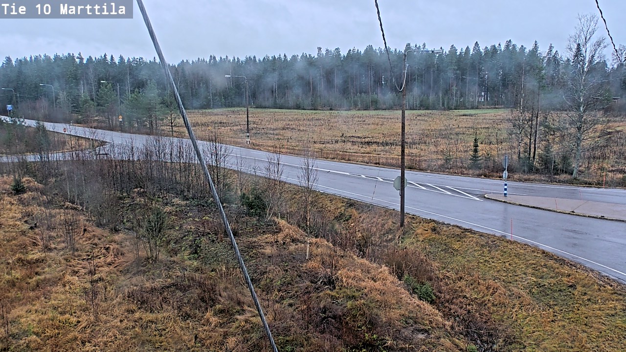 Weather Camera Image Road 10 Marttila, Marttila, Varsinais-Suomi
