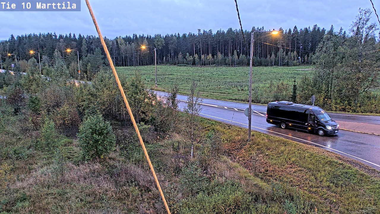 Weather Camera Image Väg 10 S:t Mårtens, Marttila, Varsinais-Suomi