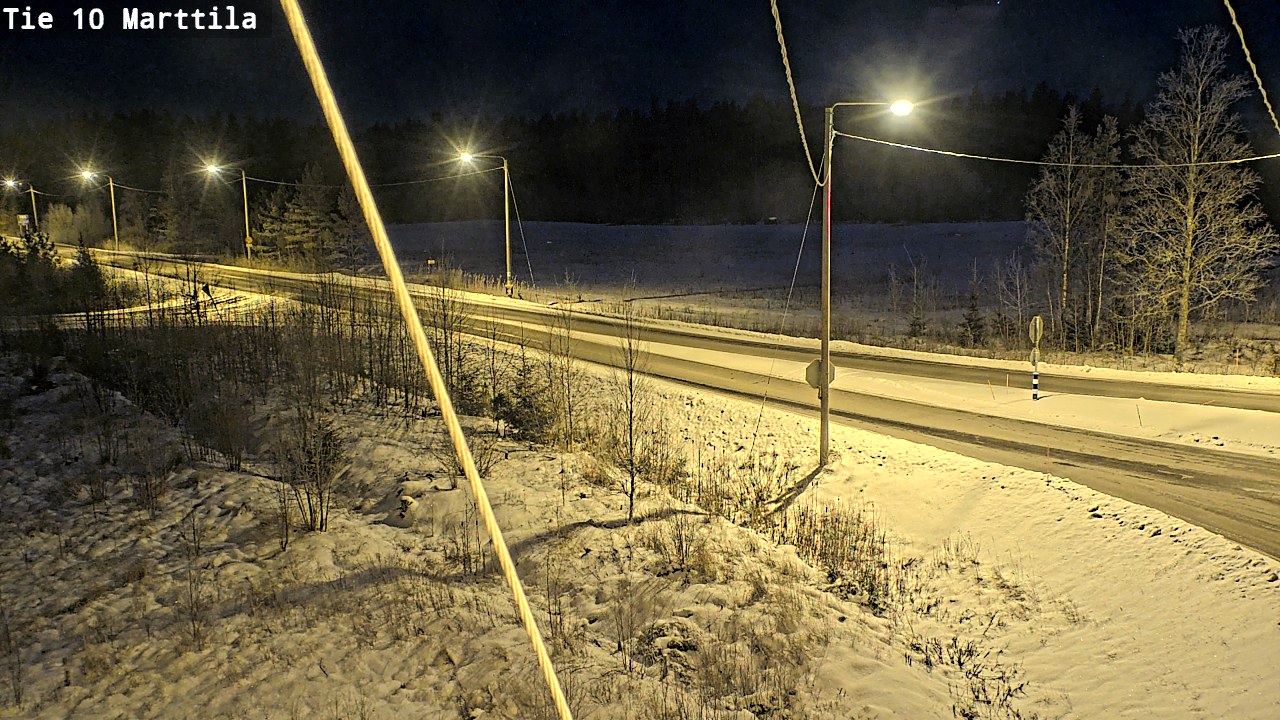 Weather Camera Image Road 10 Marttila, Marttila, Varsinais-Suomi