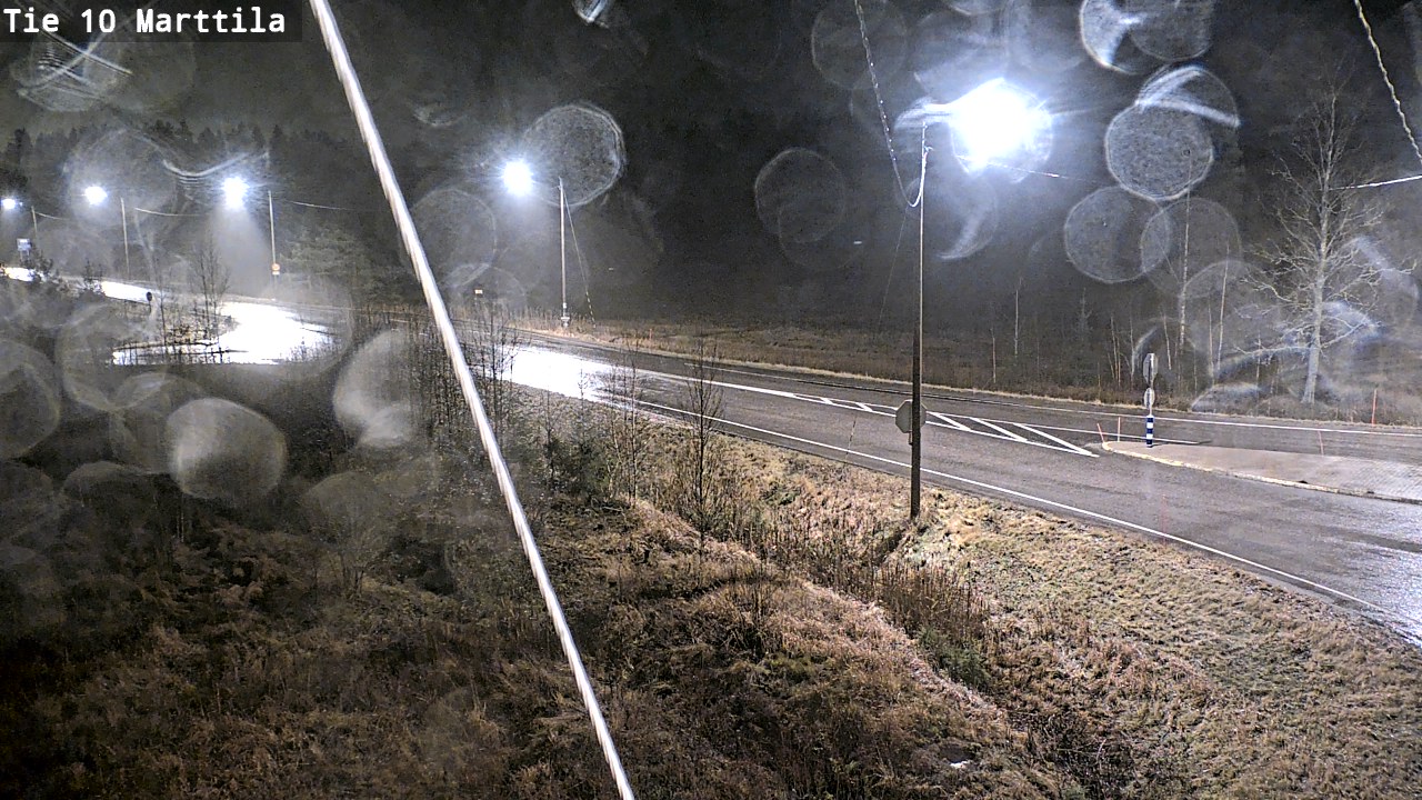 Weather Camera Image Väg 10 S:t Mårtens, Marttila, Varsinais-Suomi