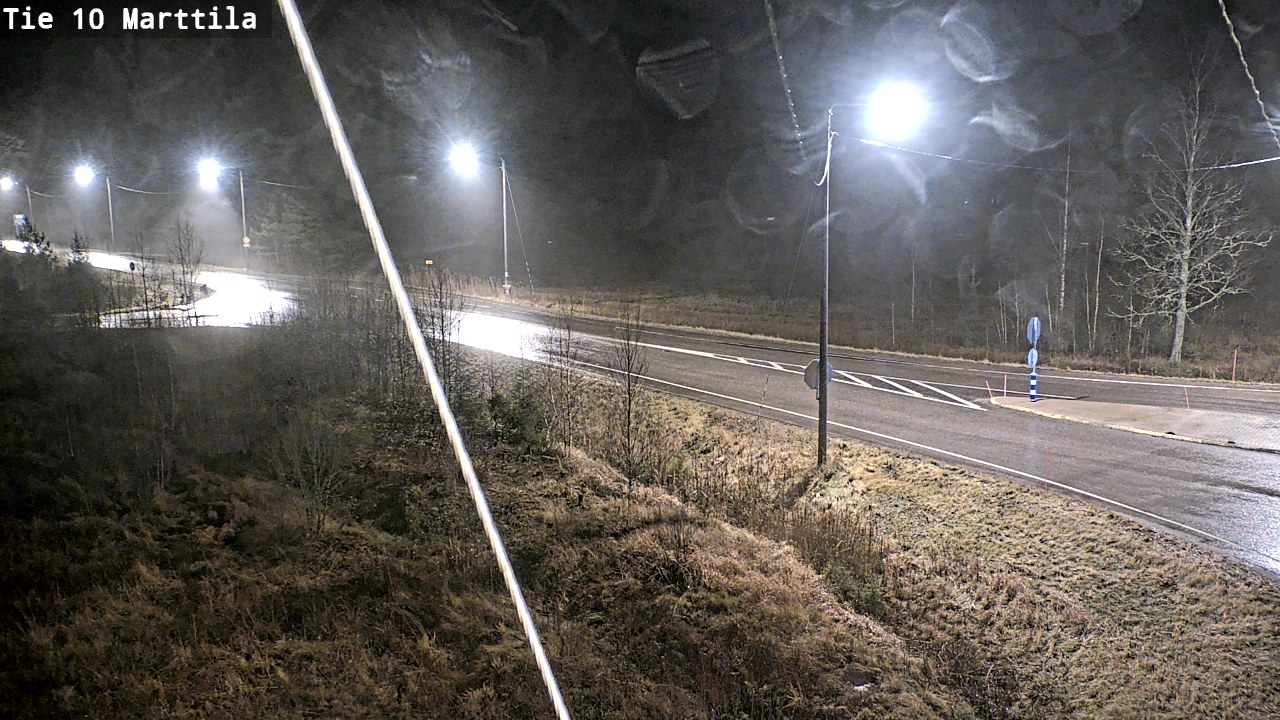 Weather Camera Image Väg 10 S:t Mårtens, Marttila, Varsinais-Suomi