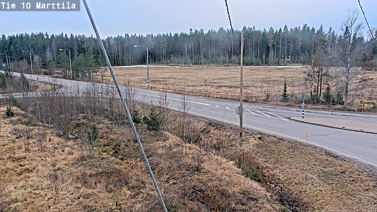 Weather Camera Image Road 10 Marttila, Marttila, Varsinais-Suomi