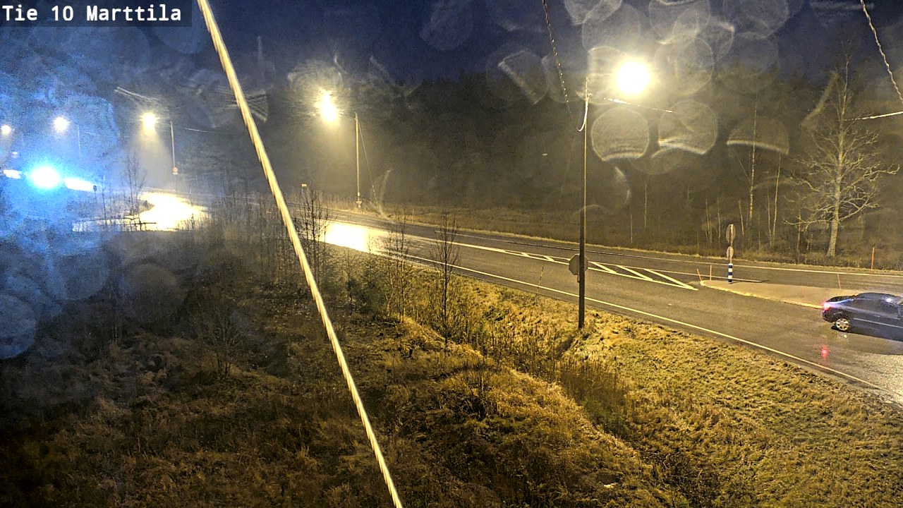 Weather Camera Image Väg 10 S:t Mårtens, Marttila, Varsinais-Suomi