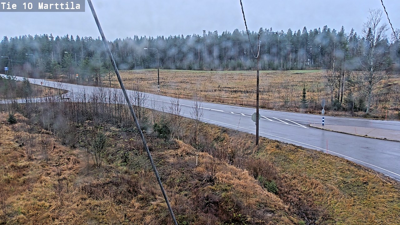 Weather Camera Image Road 10 Marttila, Marttila, Varsinais-Suomi
