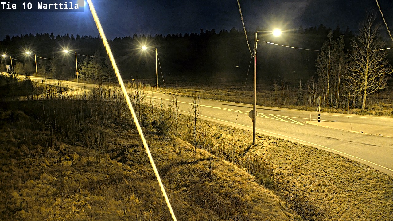Weather Camera Image Road 10 Marttila, Marttila, Varsinais-Suomi