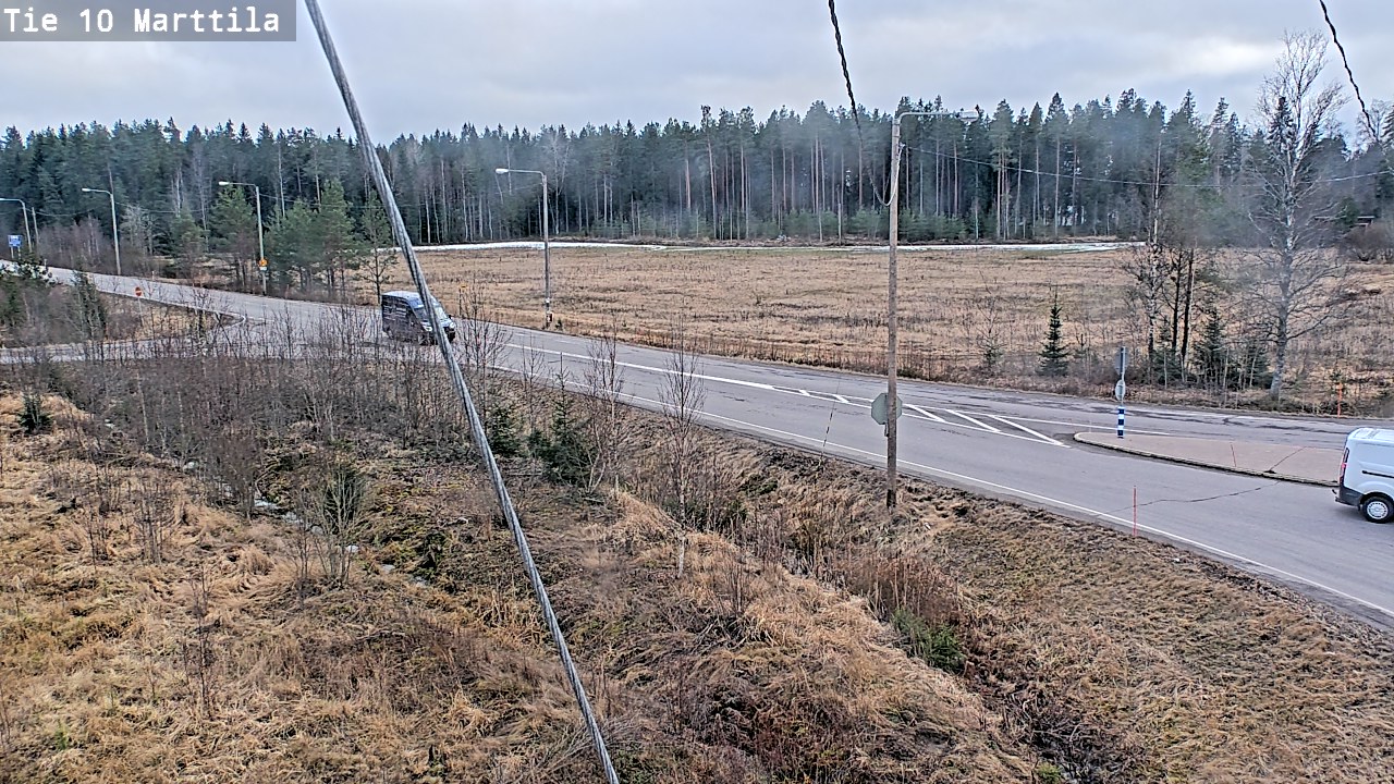 Weather Camera Image Road 10 Marttila, Marttila, Varsinais-Suomi