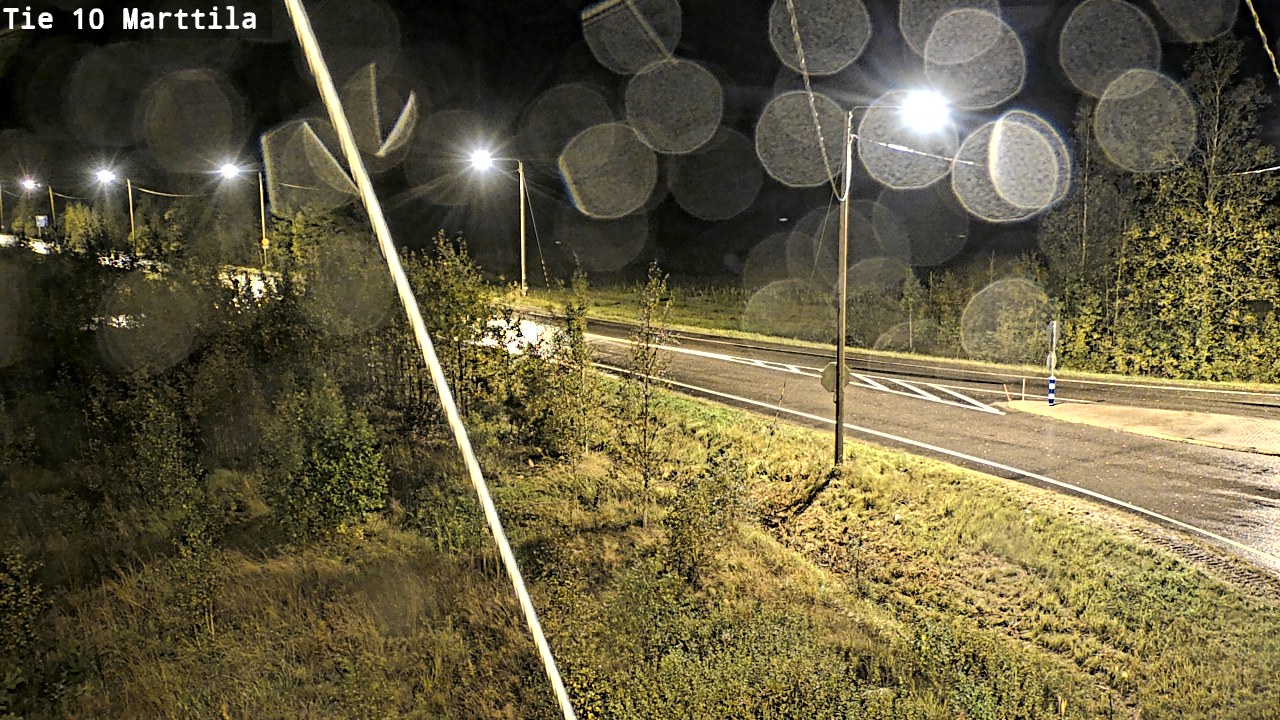 Weather Camera Image Väg 10 S:t Mårtens, Marttila, Varsinais-Suomi