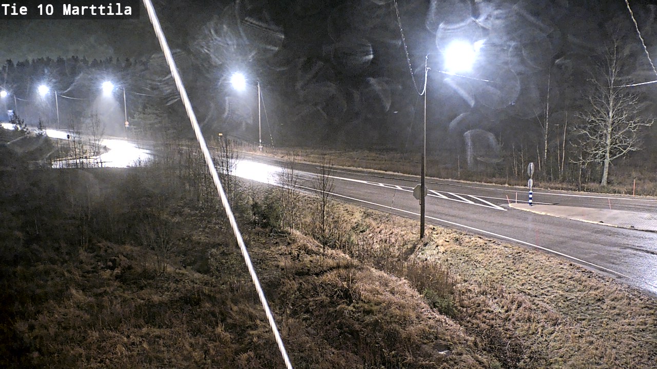 Weather Camera Image Väg 10 S:t Mårtens, Marttila, Varsinais-Suomi