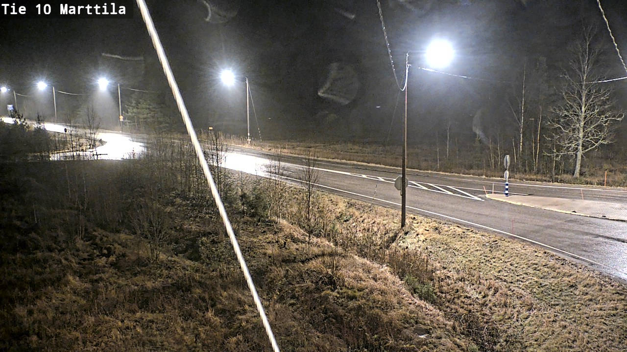Weather Camera Image Väg 10 S:t Mårtens, Marttila, Varsinais-Suomi