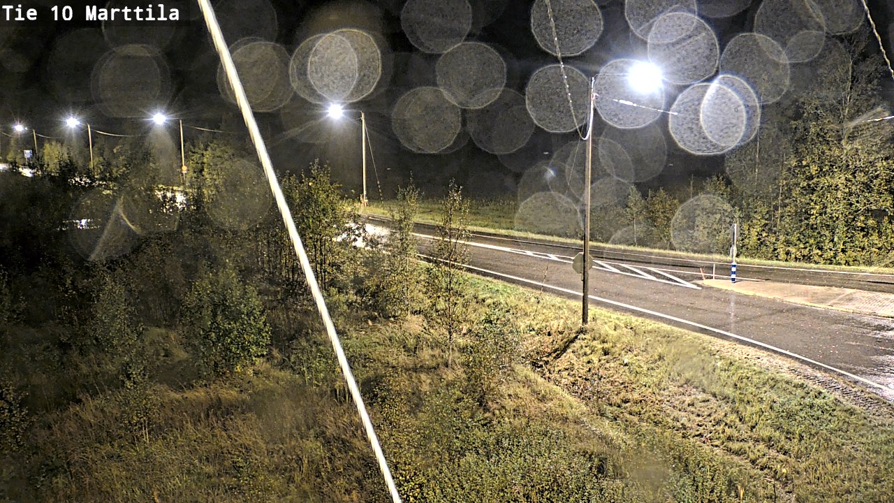Weather Camera Image Väg 10 S:t Mårtens, Marttila, Varsinais-Suomi