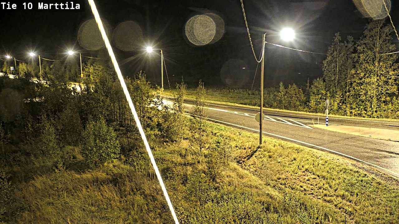 Weather Camera Image Väg 10 S:t Mårtens, Marttila, Varsinais-Suomi