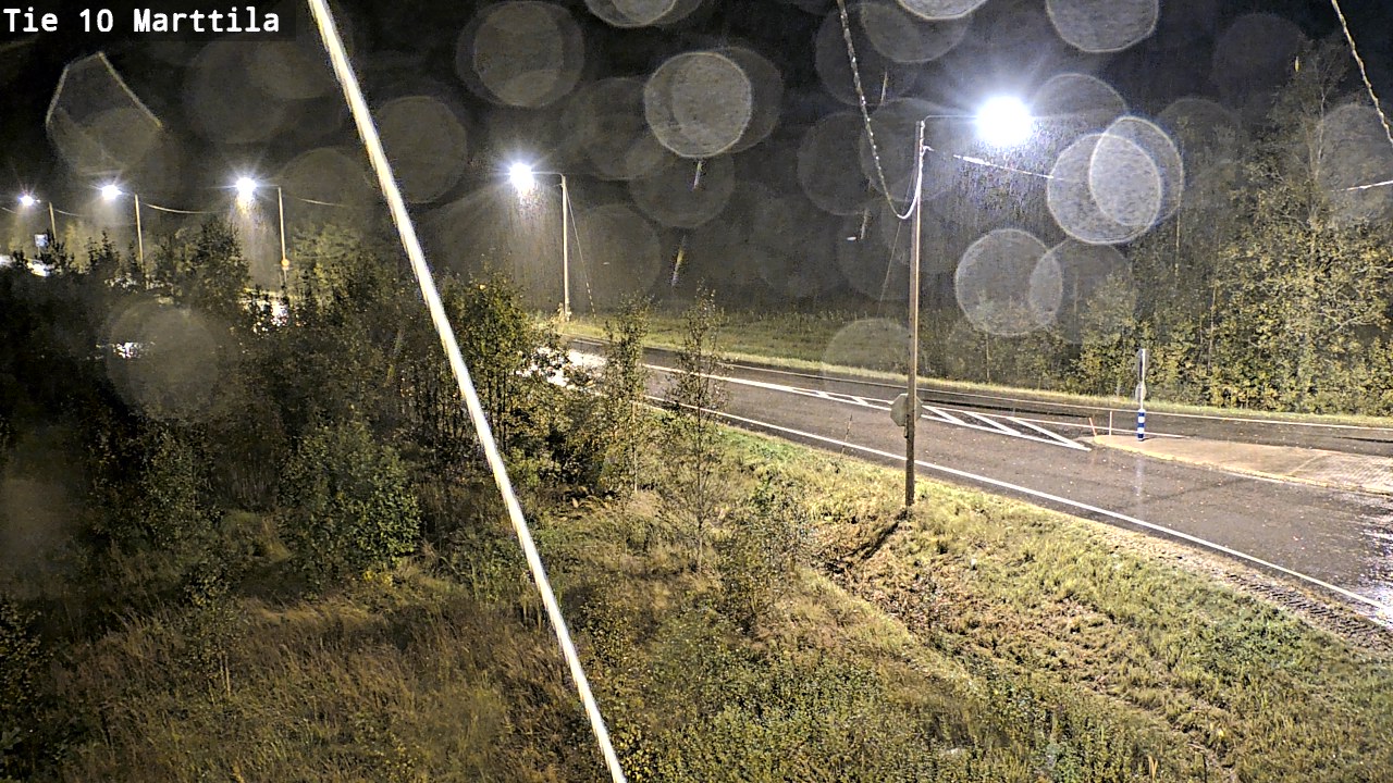 Weather Camera Image Väg 10 S:t Mårtens, Marttila, Varsinais-Suomi