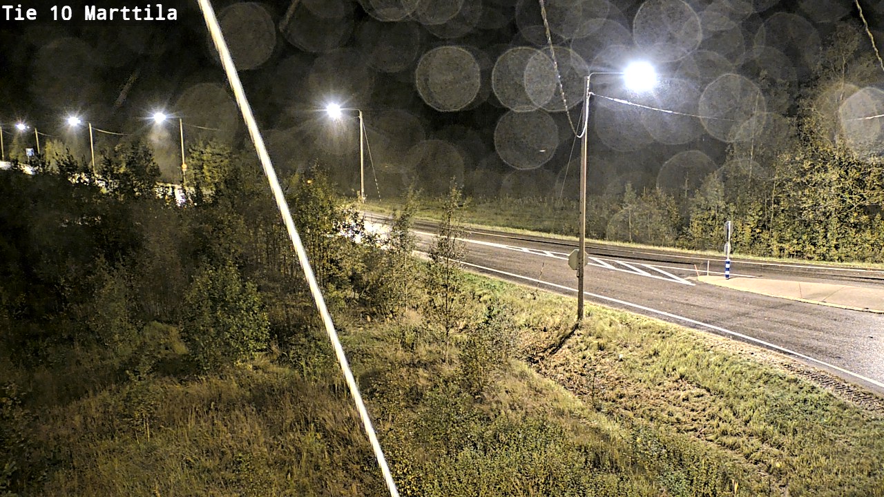 Weather Camera Image Väg 10 S:t Mårtens, Marttila, Varsinais-Suomi