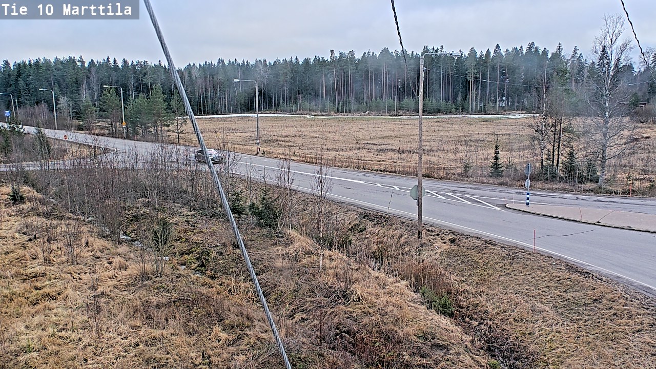 Weather Camera Image Road 10 Marttila, Marttila, Varsinais-Suomi