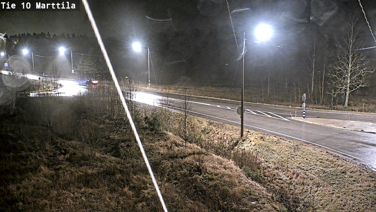 Weather Camera Image Väg 10 S:t Mårtens, Marttila, Varsinais-Suomi