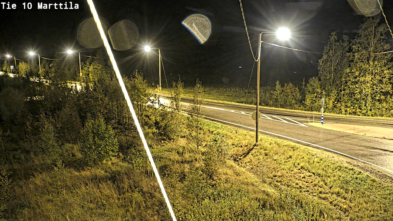 Weather Camera Image Väg 10 S:t Mårtens, Marttila, Varsinais-Suomi