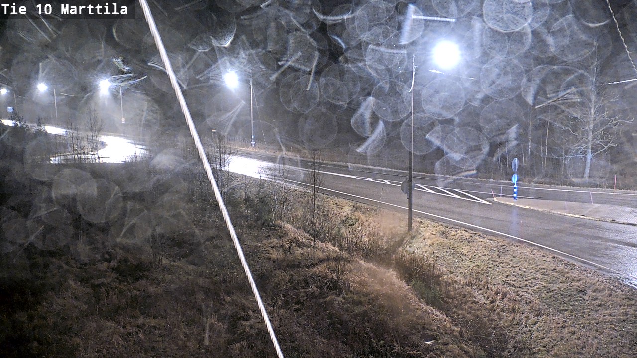Weather Camera Image Väg 10 S:t Mårtens, Marttila, Varsinais-Suomi